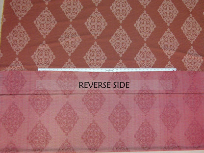 Bty Kravet Artisan Pleat Garnet 100% Silk MSRP USD 268/y