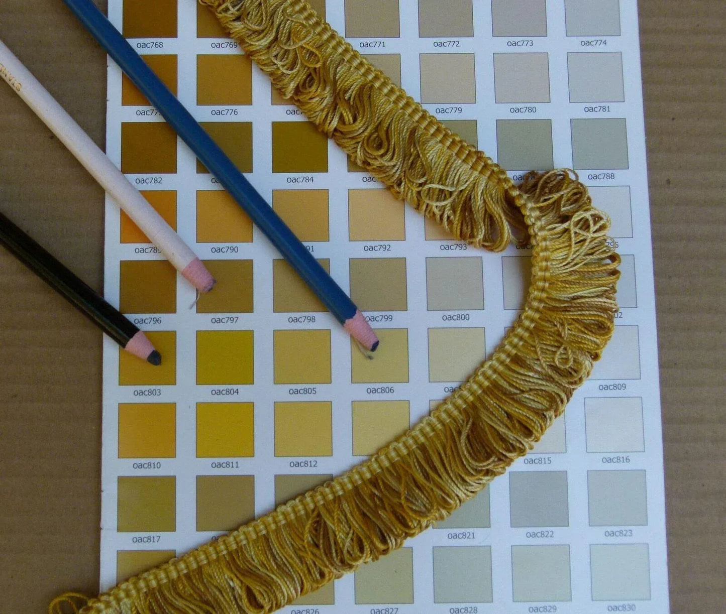 Scalamandre Old World Weavers Troyes Gold Silk Loop Trim