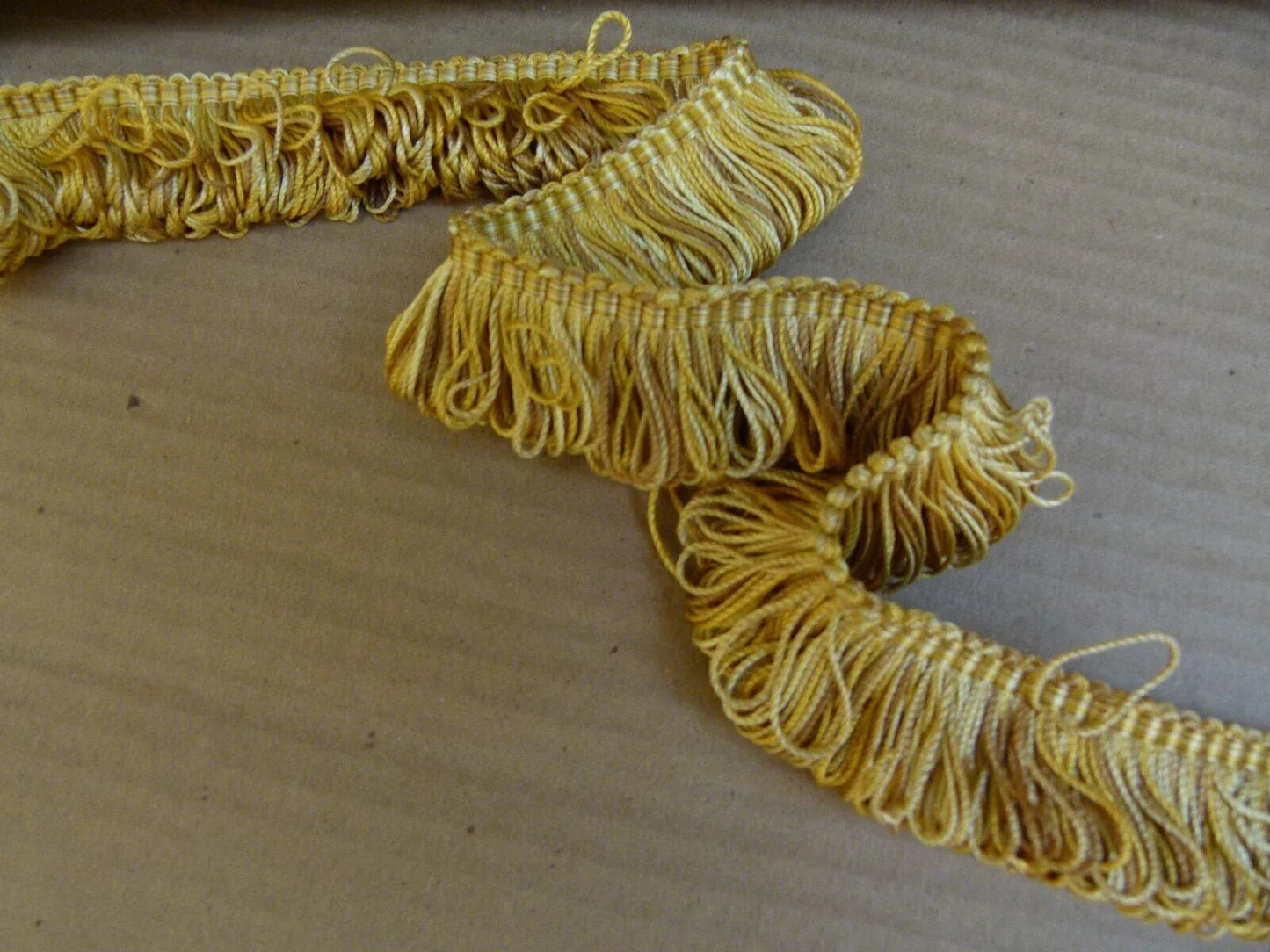 Scalamandre Old World Weavers Troyes Gold Silk Loop Trim