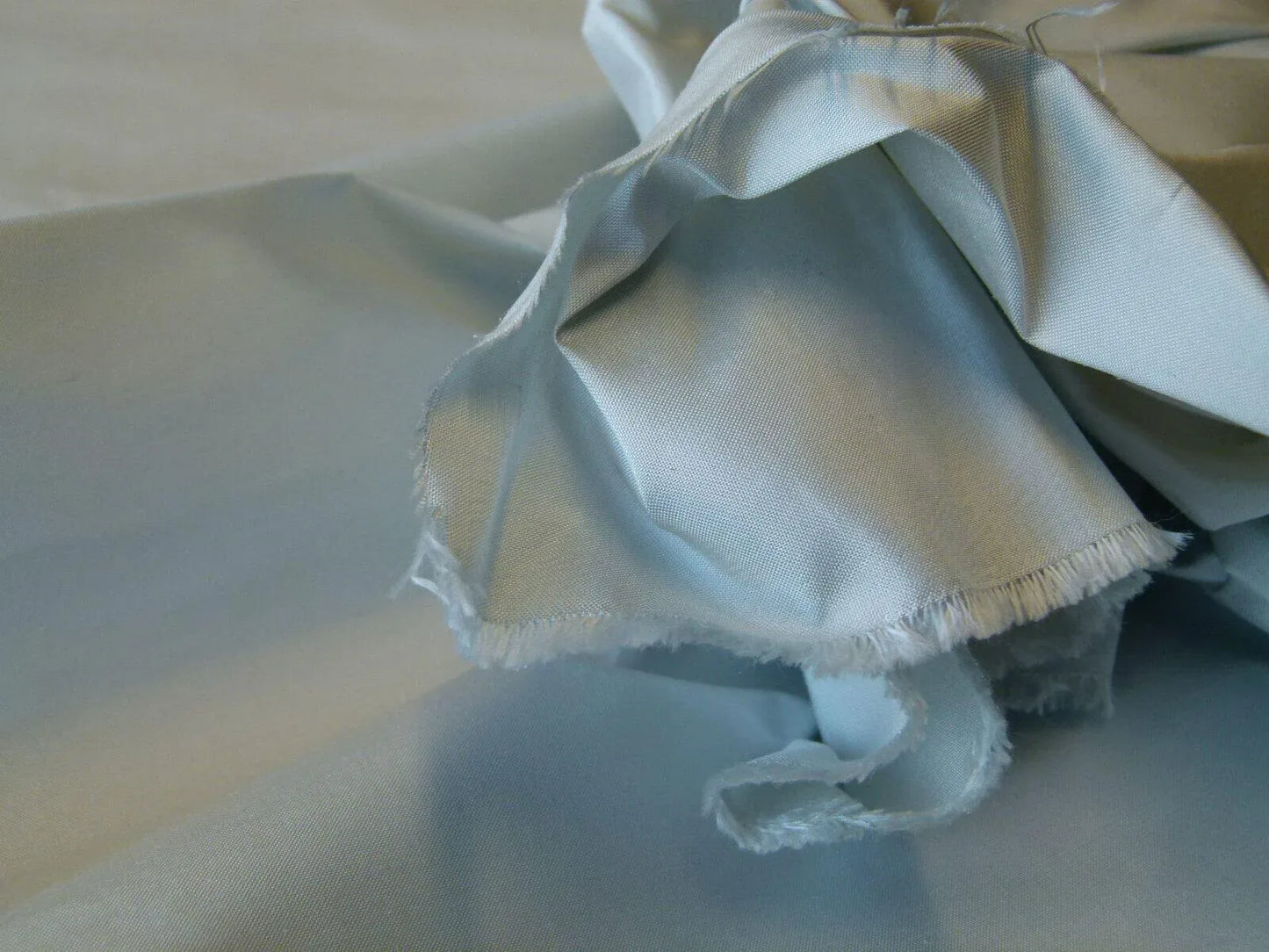 Scalamandre Dynasty Taffeta Zinc 100% Silk Heavy MSRP USD 322/y