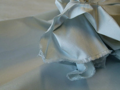 Scalamandre Dynasty Taffeta Zinc 100% Silk Heavy MSRP USD 322/y