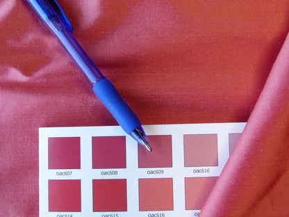 Scalamandre Dynasty Taffeta Coral 100% Silk Heavy MSRP USD 322/y