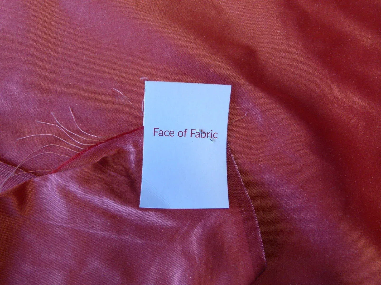 Scalamandre Dynasty Taffeta Coral 100% Silk Heavy MSRP USD 322/y