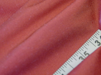 Scalamandre Dynasty Taffeta Coral 100% Silk Heavy MSRP USD 322/y