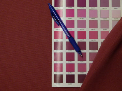 Scalamandre Cannes Vinaccia - Borgogna Marc Red Cotton Italy MSRP USD 120/Y