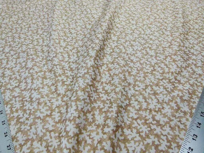 Scalamandre Reef Straw Tan 100% Cotton Print MSRP USD 100+/Y