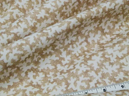 Scalamandre Reef Straw Tan 100% Cotton Print MSRP USD 100+/Y