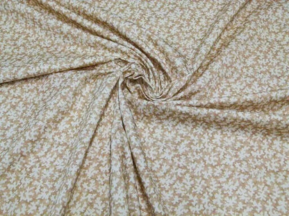 Scalamandre Reef Straw Tan 100% Cotton Print MSRP USD 100+/Y