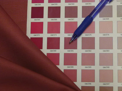 Scalamandre Old World Weavers Rasone Rosa Antico Red 100% Cotton Heavy MSRP USD 150/Y