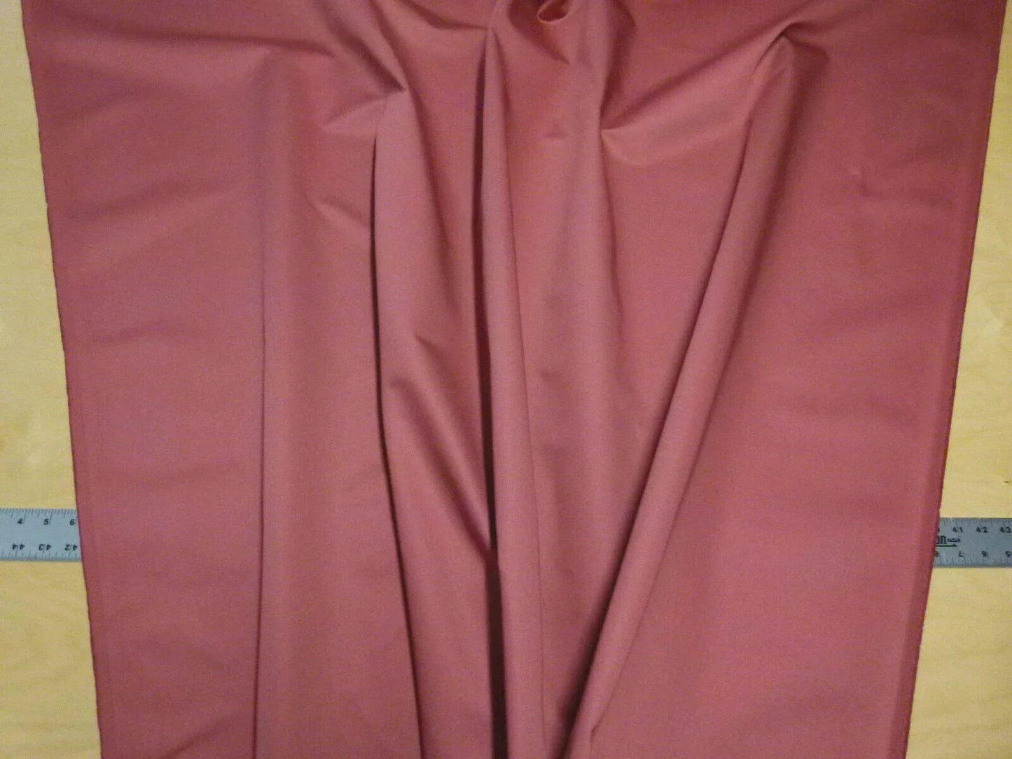 Scalamandre Old World Weavers Rasone Rosa Antico Red 100% Cotton Heavy MSRP USD 150/Y