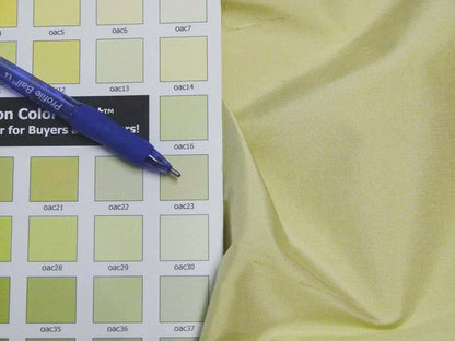 Scalamandre Dynasty Taffeta Lemongrass 100% Silk Heavy MSRP USD 322/y