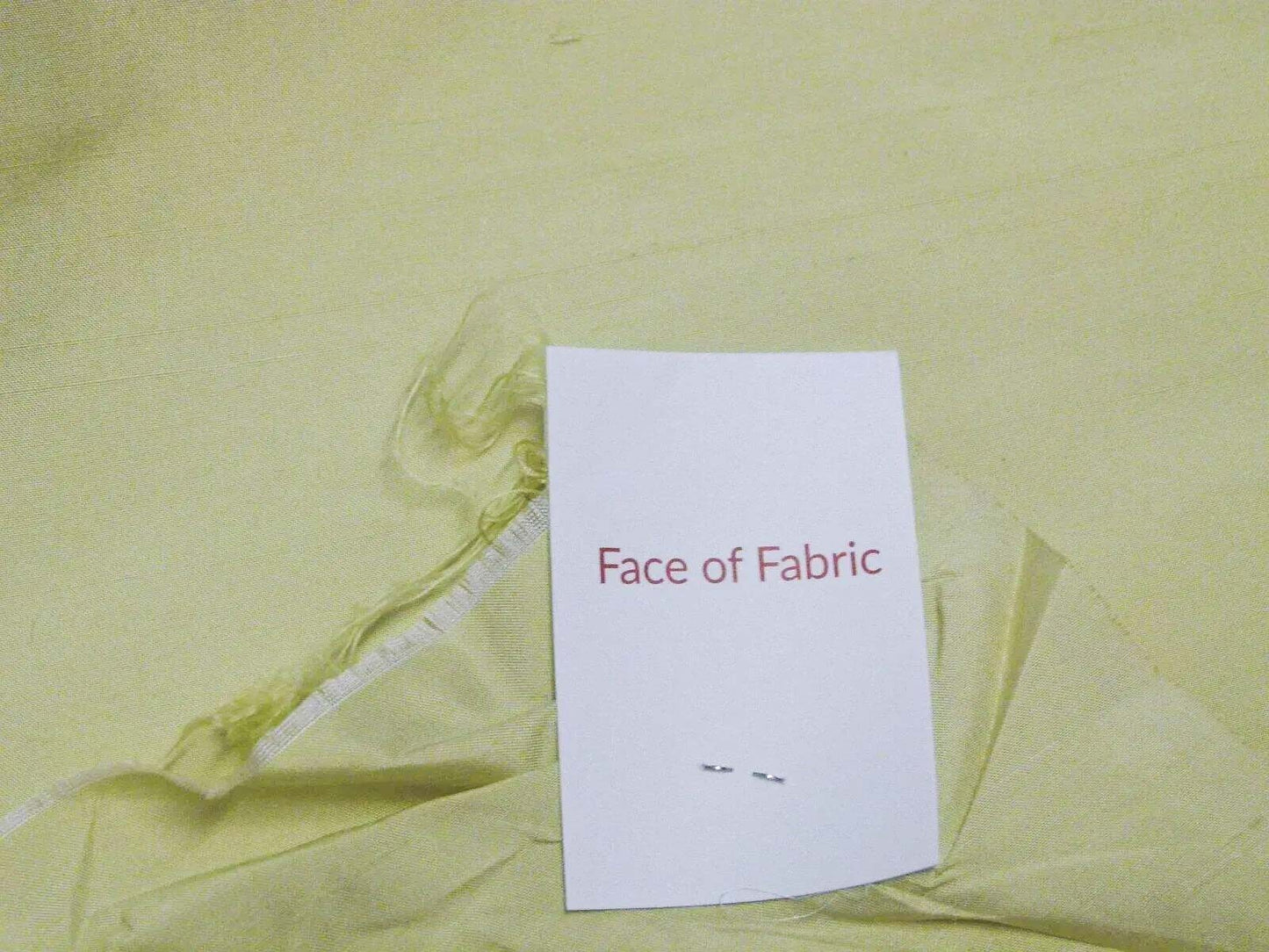 Scalamandre Dynasty Taffeta Lemongrass 100% Silk Heavy MSRP USD 322/y