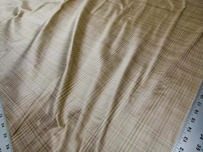 by yard Scalamandre Powers Court Almond Tan Silk Taffeta Strie MSRP USD 342/y