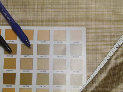 by yard Scalamandre Powers Court Almond Tan Silk Taffeta Strie MSRP USD 342/y