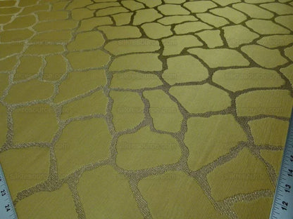 GIRAFFA GOLD Giraffe Animal SCALAMANDRE HEAVY JARQUARD RP358/Y