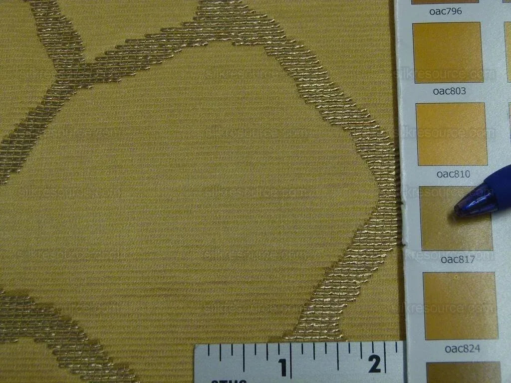 Scalamandre  Giraffa Gold Giraffe Animal Heavy Jacquard MSRP USD358/y by yard