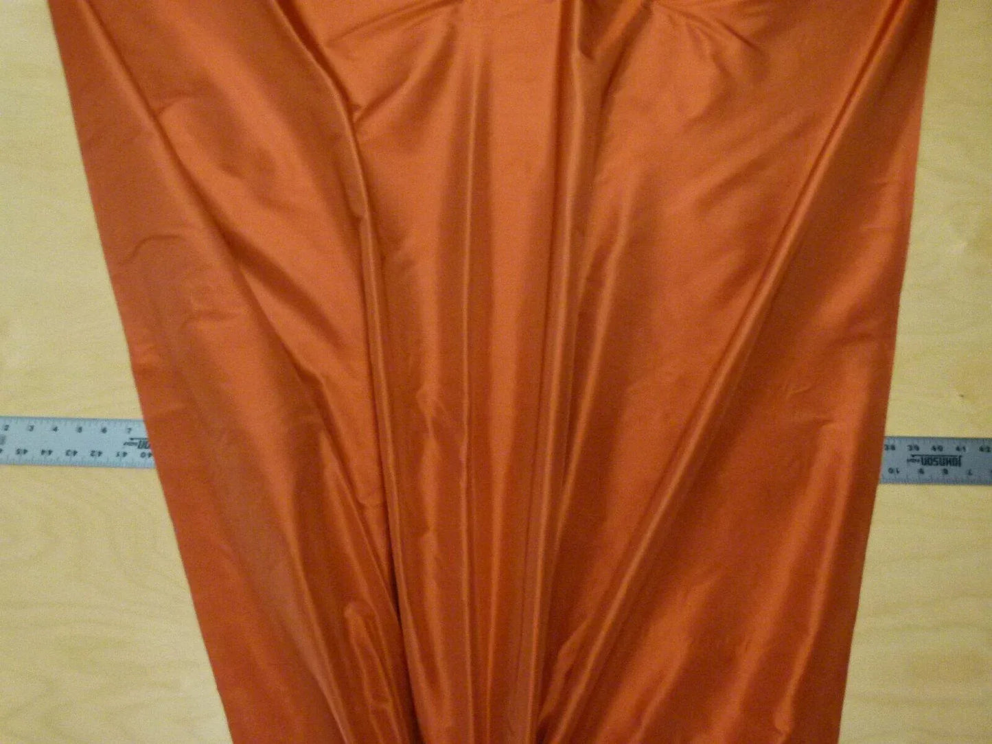 Scalamandre Dynasty Taffeta Cayenne 100% Silk Heavy MSRP USD 322/y
