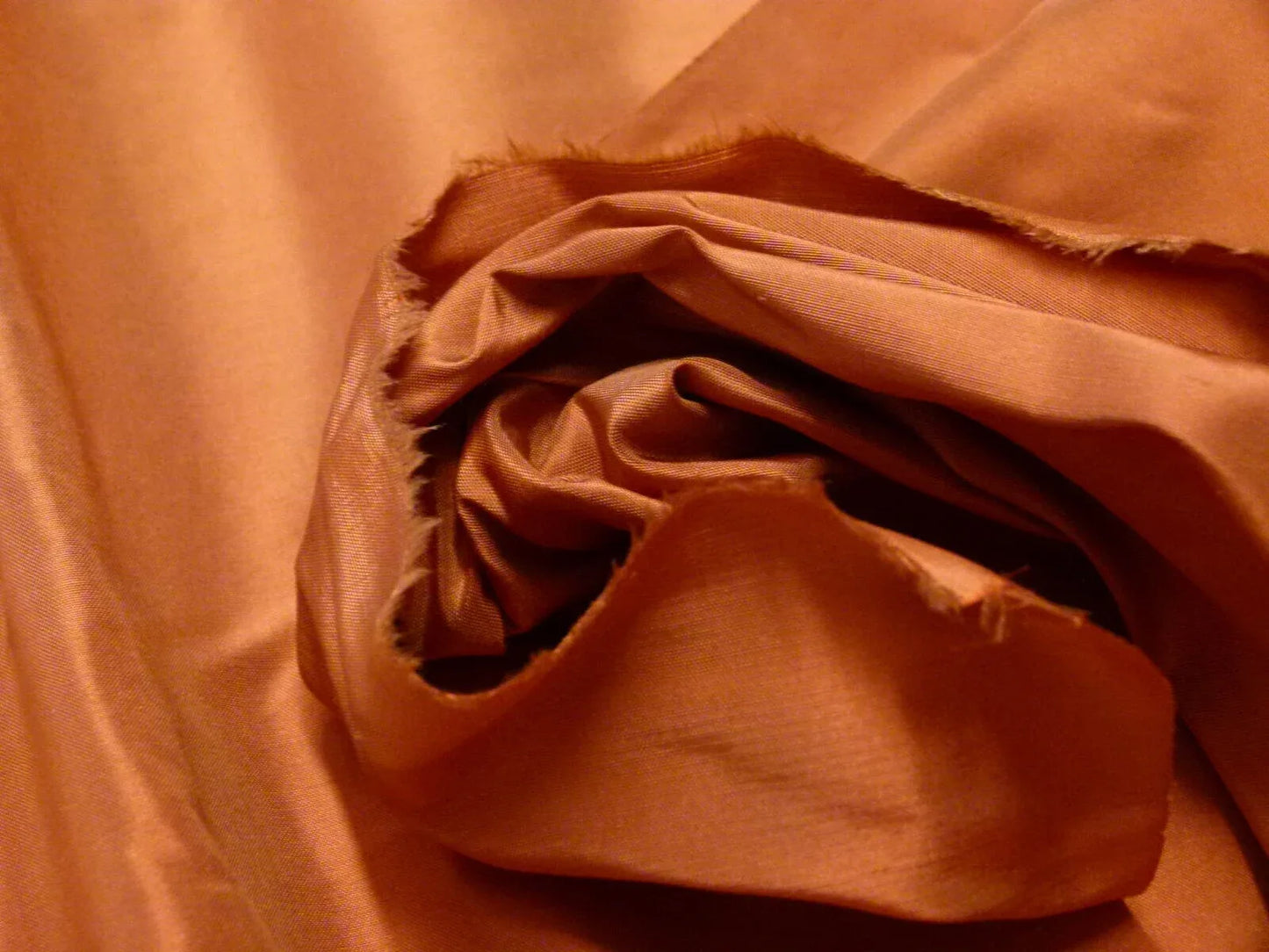 Scalamandre Dynasty Taffeta Cayenne 100% Silk Heavy MSRP USD 322/y