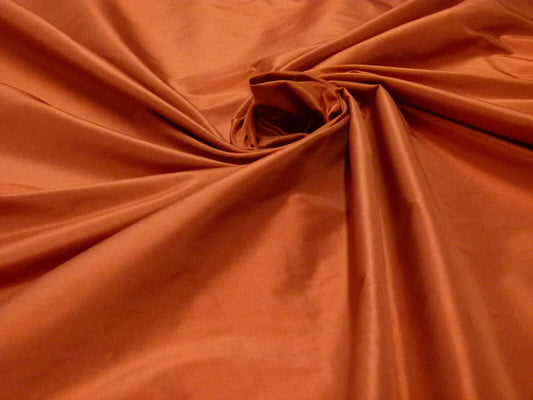 Scalamandre Dynasty Taffeta Cayenne 100% Silk Heavy MSRP244Y