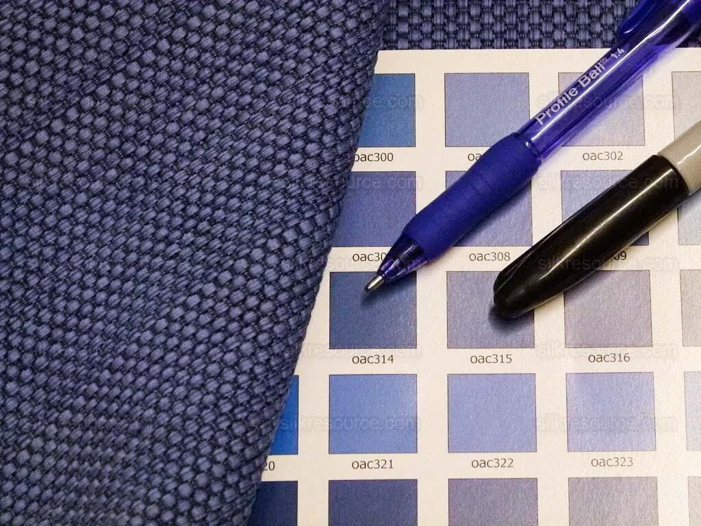 by yard Scalamandre Tropez Lapis Deep Blue Solid Texture Heavy MSRP USD 198/y