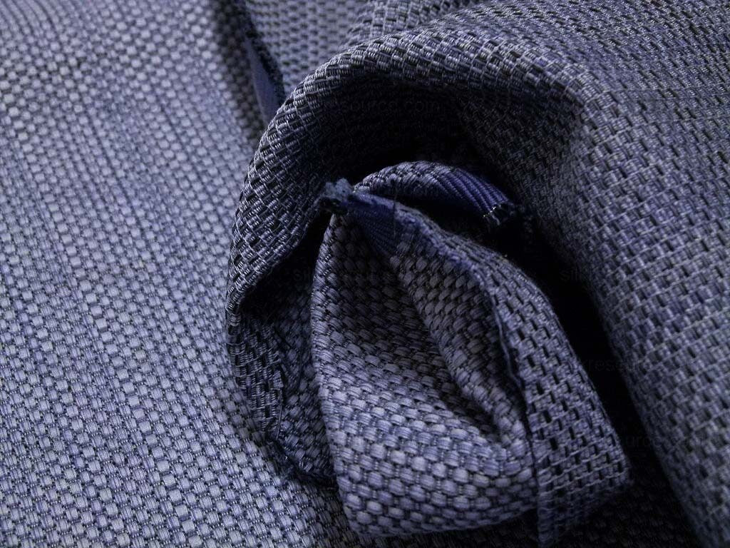 by yard Scalamandre Tropez Lapis Deep Blue Solid Texture Heavy MSRP USD 198/y