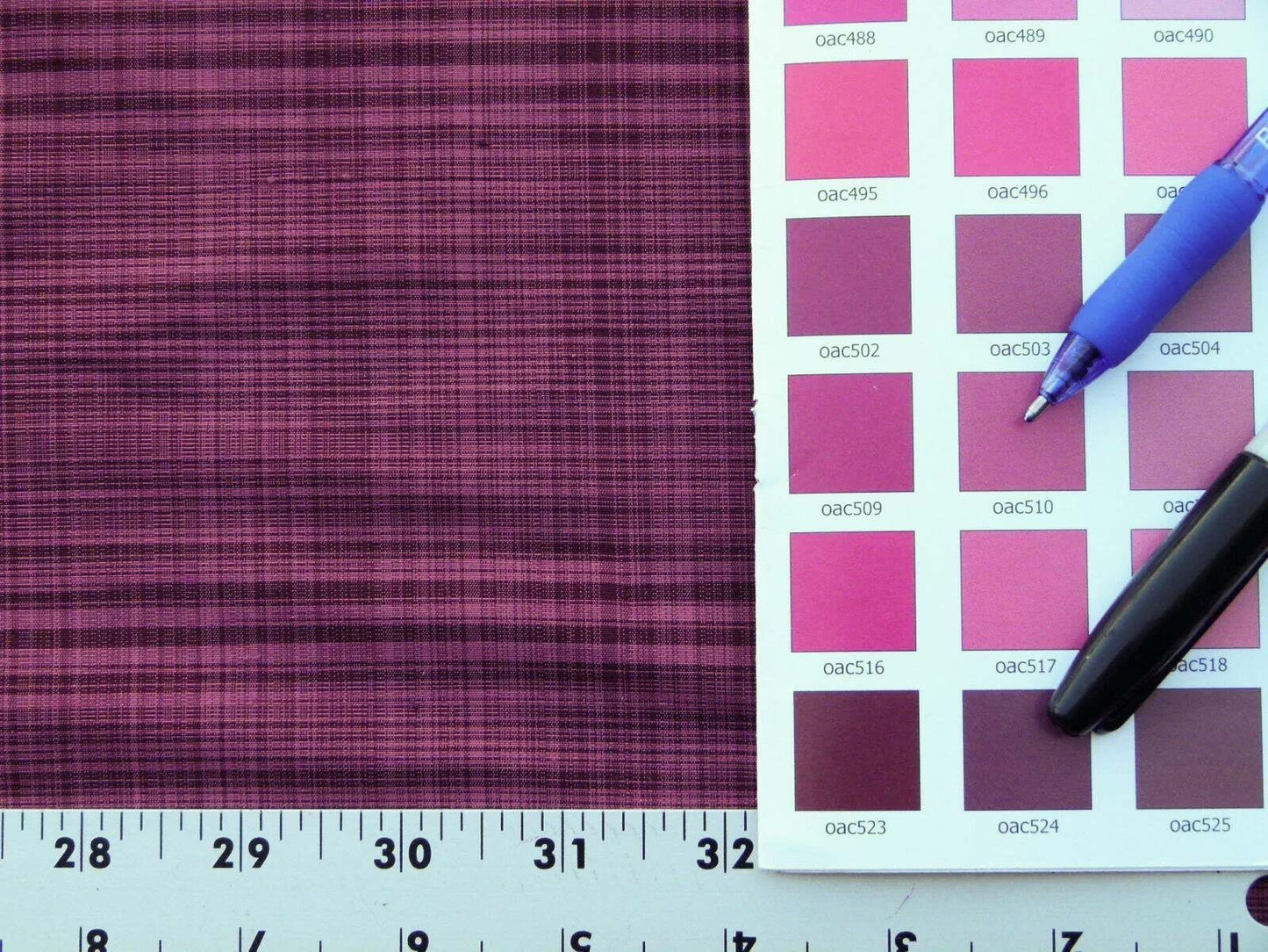 By yard Scalamandre Powers Court Plum Silk Taffeta Strie MSRP USD 342/Y