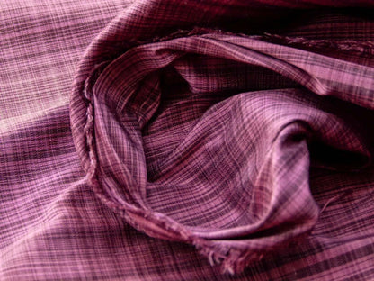 By yard Scalamandre Powers Court Plum Silk Taffeta Strie MSRP USD 342/Y