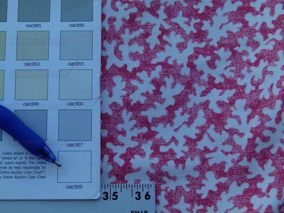 Reef Hot Pink From Scalamandre 100% Cotton Print MSRP USD 100+/Y