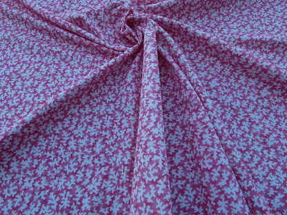 Reef Hot Pink From Scalamandre 100% Cotton Print MSRP USD 100+/Y