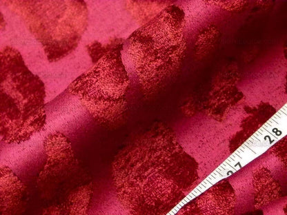 Chita Ruby Red From Scalamandre Silky &amp; Heavy Velvet MSRP USD 312/Y