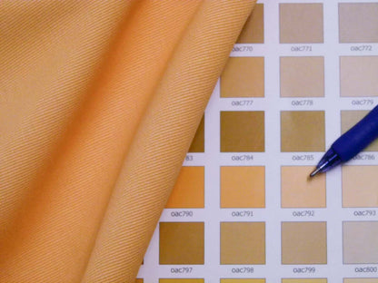 Scalamandre Cannes Arancio Chiaro Orange Cotton MSRP USD 120/Y