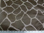 GIRAFFA BROWN Giraffe Animal SCALAMANDRE HEAVY JARQUARD RP358/Y