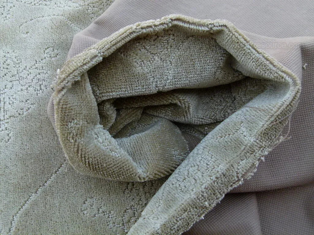 Scalamandre Pennsbury Cut Linen Velvet Renaissance Sand Brown Beige Msrp USD 504/y