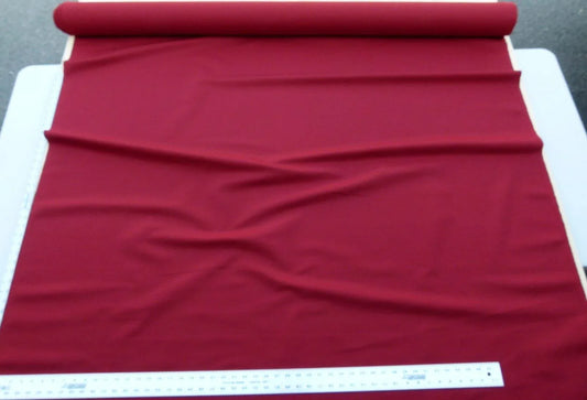 Scalamandre Cannes Rosso Granata Red Cotton Italy MSRP USD 120/Y