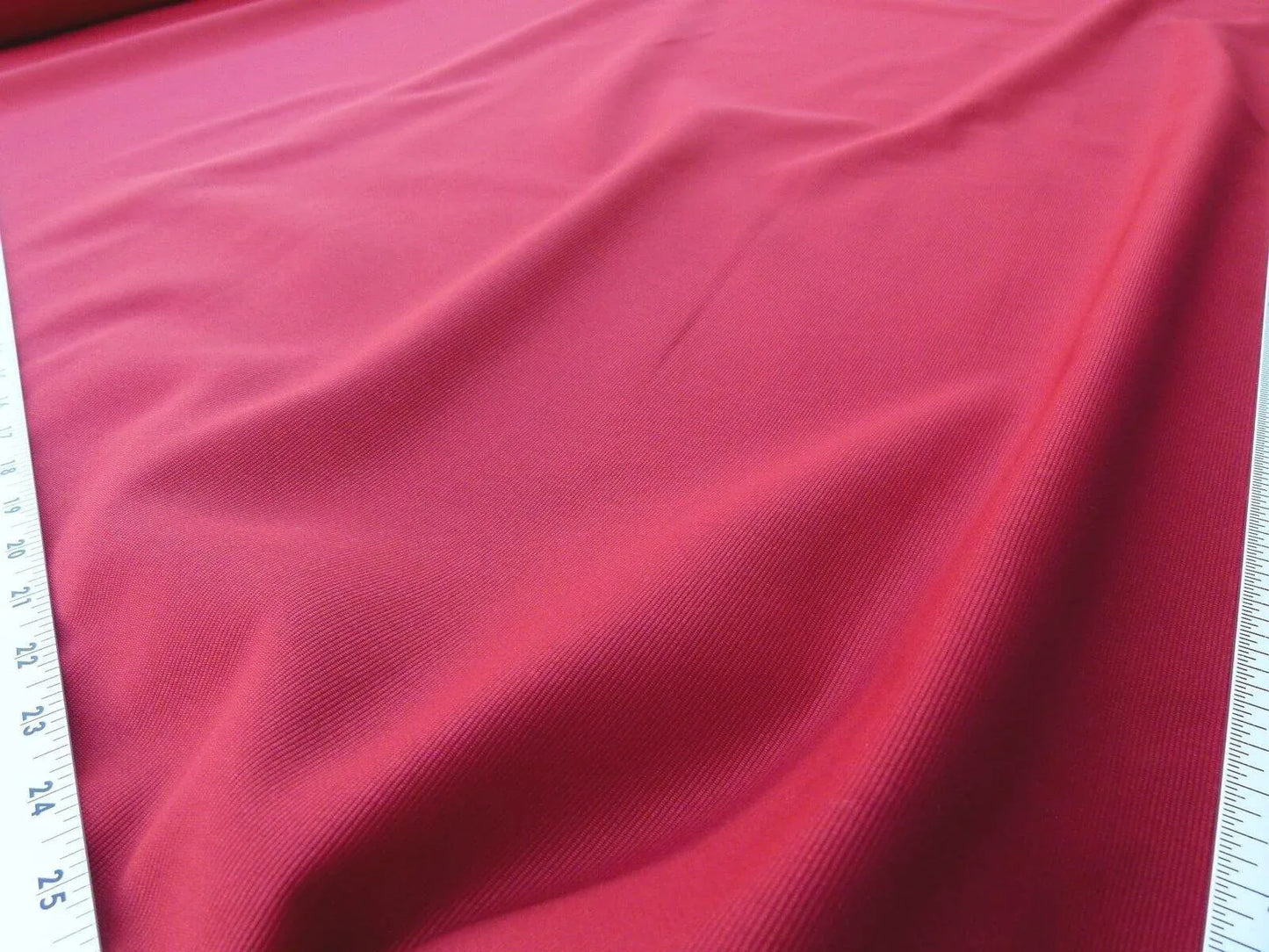 Scalamandre Cannes Rosso Granata Red Cotton Italy MSRP USD 120/Y