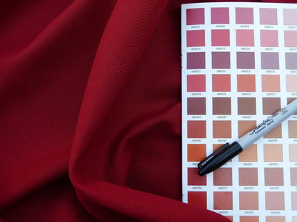 Scalamandre Cannes Rosso Granata Red Cotton Italy MSRP USD 120/Y