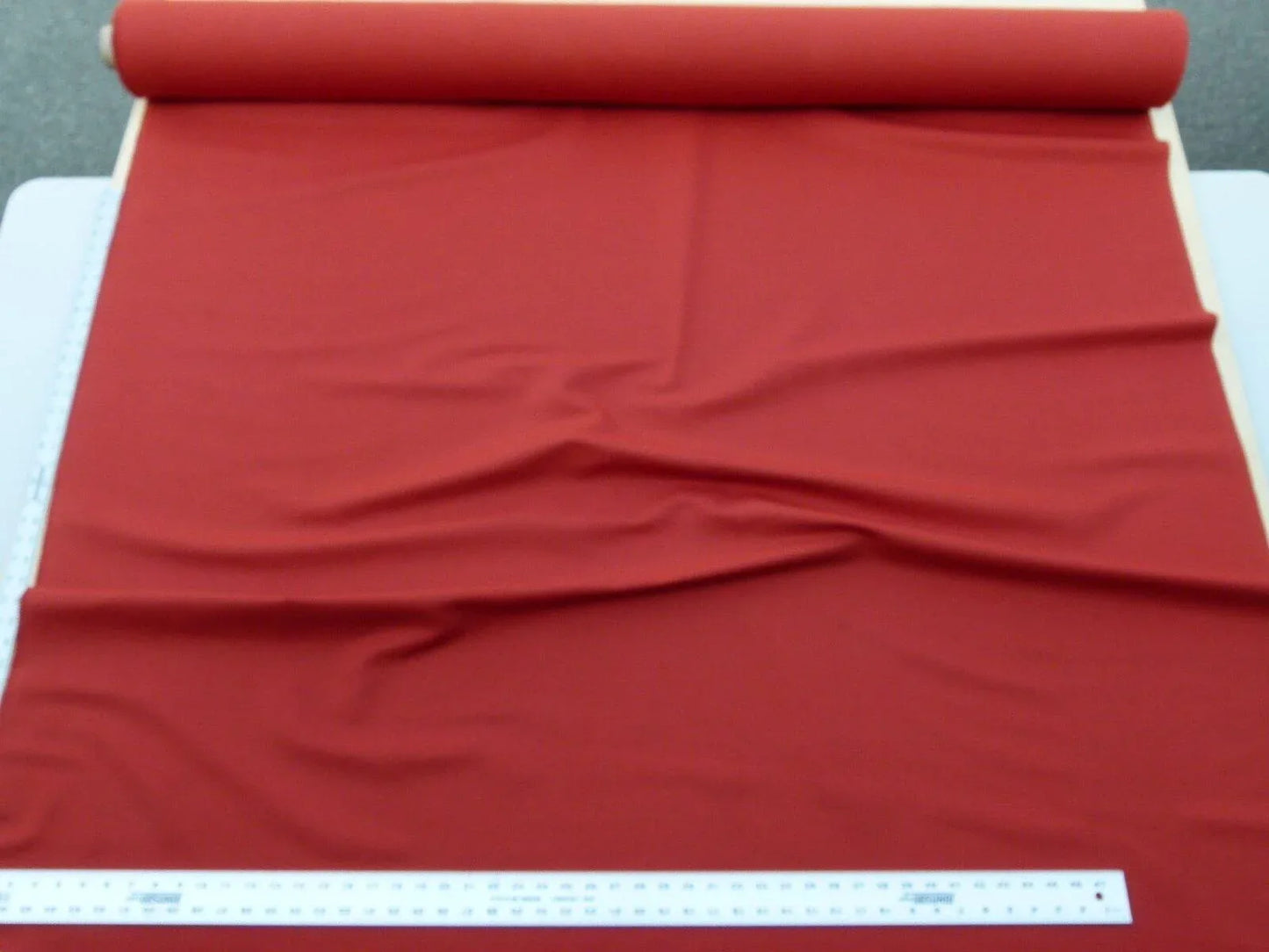 Scalamandre Cannes Rosso Ruggine Red Cotton Italy MSRP USD 120/Y