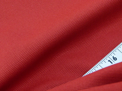 Scalamandre Cannes Rosso Ruggine Red Cotton Italy MSRP USD 120/Y