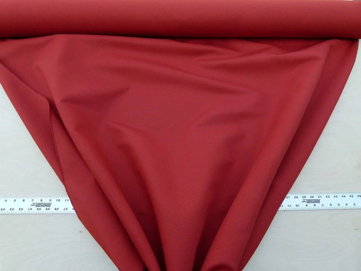 Scalamandre Cannes Rosso Ruggine Red Cotton Italy MSRP USD 120/Y