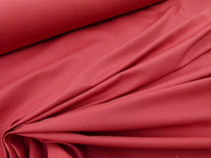 Scalamandre Cannes Rosso Ruggine Red Cotton Italy MSRP USD 120/Y