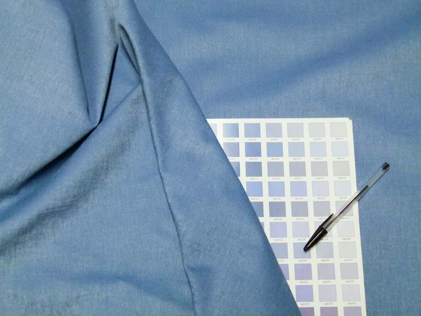 Scalamandre Eskimo Azzurro Carta Da Zucchero Blue Cotton Heavy Duty MSRP USD150/y bty