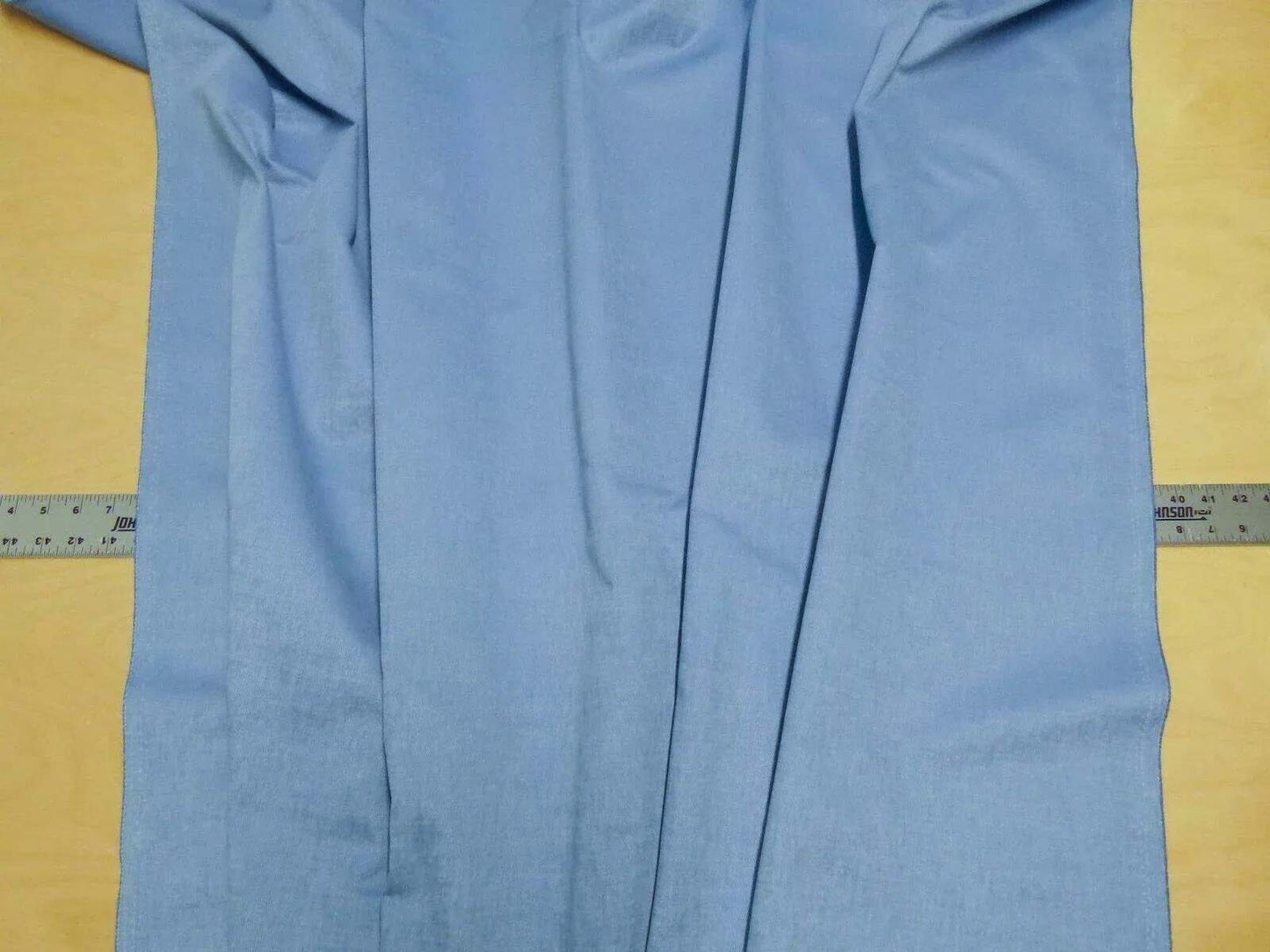 Scalamandre Eskimo Azzurro Carta Da Zucchero Blue Cotton Heavy Duty MSRP USD150/y bty