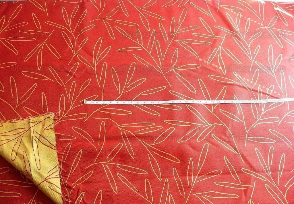 LEE JOFA/GROUNDWORKS OUTDOOR TREE SAGO WEAVE TREE RED &GOLD6.3Y