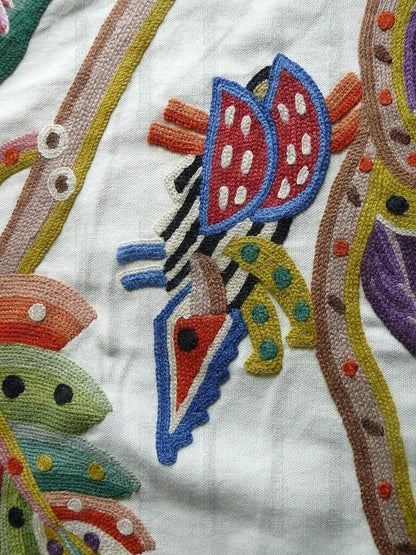 Bty Clarence House Jembala Monkey Jungle Wool Crewel