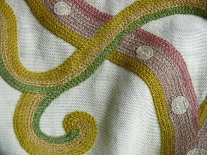 Bty Clarence House Jembala Monkey Jungle Wool Crewel