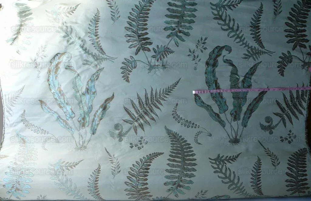 Lee Jofa/gp & J Baker "bakers Ferns" Aqua Icy Green MSRP USD 288/Y
