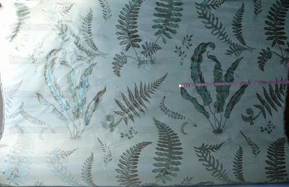 Lee Jofa/gp & J Baker "bakers Ferns" Aqua Icy Green MSRP USD 288/Y