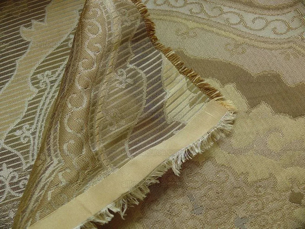 Kravet Coutour Istanbul Silk Turkish Damask Cream Beige Medallion MSRP USD 185/Y