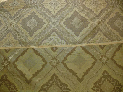 Kravet Coutour Istanbul Silk Turkish Damask Cream Beige Medallion MSRP USD 185/Y