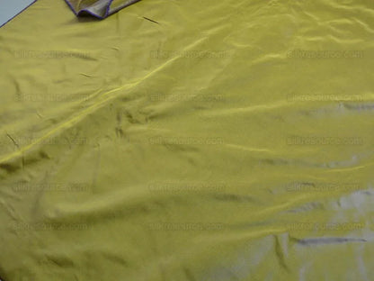 Hiend Italian 100% Silk Taffeta "carnaval" Chartreuse Deep Emerald Green Royal Purple Gold MSRP USD 300+/yard